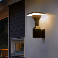 Lampe murale extérieure créative de style nordique pour jardin, terrasse, balcon, cour, extérieur de maison