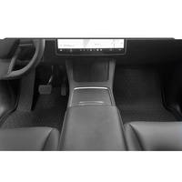 Fabrik Großhandel Autozubehör Benutzer definierte Verschleiß feste Silikon Auto Boden Fußmatten 3d Auto Matte für TESLA Modell Y.