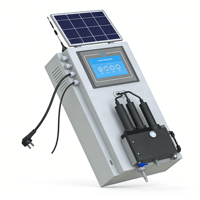 Système de surveillance de la qualité de l'eau en aquaculture en ligne multi-paramètres RS485 avec panneau solaire personnalisable OEM Linksens pour les fermes piscicoles