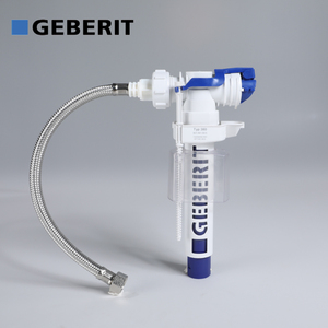 Vanne de remplissage GEBERIT 250 mm, filetage femelle 1/2 po, type 380, norme australienne Watermark CUPC, raccordement arrière pour réservoir de toilettes - Product Image 1