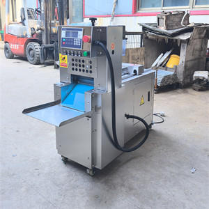 Machine à découper et à trancher <span class=keywords><strong>la</strong></span> viande électrique commerciale multifonctionnelle |   Trancheuse automatique de viande congelée et fraîche pour boucherie - Product Image 2