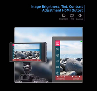 Portkeys PT6 5.2" Touch Screen Camera Field Monitor Display Real Time Live Streaming Stretch Legs Effects DSLR New