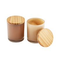 Hot Selling Luxus benutzer definierte farbige 12oz leere glänzende Duftglas Kerzen glas für die Hochzeit