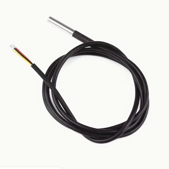 5 Meters Stainless Steel Package Waterproof Type DS18b20 Temperature Probe Temperature Sensor DS18B20 Waterproof Wire