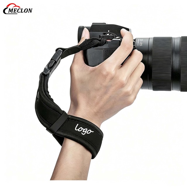 OEM Reusable Foldable Quick Release Non Slip Camera Wrist Strap High Quality Waterproof 5mm Thick Neoprene DSLR Mirrorless