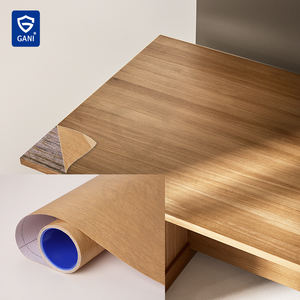 مخصص عرض 60 سنتيمتر X 10M جدار تغطي الذاتي لاصق الفينيل خشب للزينة الحبوب ورقة سطح الأثاث فيلم - Product Image 6