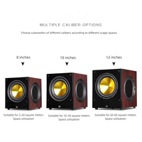 Speaker Aktif 12 inci, pengeras suara profesional bass TV Karaoke rumah subwoofer aktif kuat berkualitas