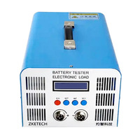 ZKETECH A40L probadores profesionales de batería de alta corriente 0-5V 40A carga 40A descarga LiFePO4 probador de capacidad de batería de iones de litio