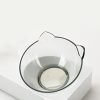Mangeoire automatique en plastique pour animaux de compagnie bol pour chat avec fontaine d'eau fournit nourriture et eau pour chats et chiens