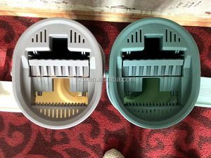 Usine en gros salle blanche 360 vadrouille plate et seau ensemble lavage mains libres Squeez nettoyage des sols plat Moppe avec seau - Product Image 4