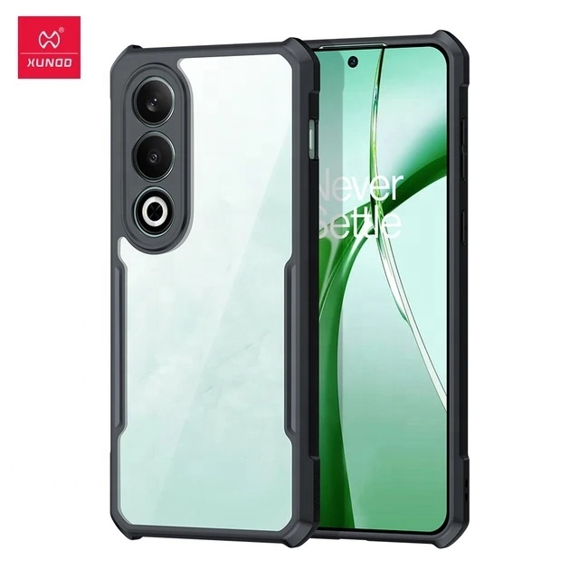 XUNDD Case for OnePlus Nord CE4 Transparent Phone Cover Shockproof Bumper Protective Clear Case for OnePlus Nord CE 3 Lite