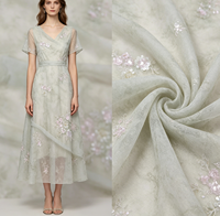 Robe de mariée femme printemps-été couleur bonbon en tissu mousseline organique à motif à carreaux et pois, fraîche, légère et respirante