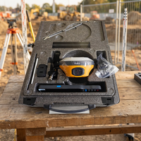 Récepteur GNSS RTK Hi-Target V5 à double caméra laser, IMU, mesure d'inclinaison, 1408 canaux, IP68, précision de 2 cm, instrument de topographie