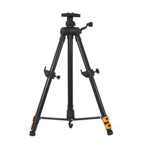 Trépied professionnel en alliage d'aluminium à 3 sections avec verrouillage par bouton pour appareil photo numérique, noir - Product Image 1