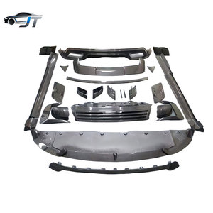 Kit carrosserie en fibre de carbone style MSY pour le nouveau Land Rover Range Rover Sport SV <span class=keywords><strong>SVR</strong></span> 2024, mise à niveau vers les kits carrosserie style M, lèvre de pare-chocs - Product Image 6