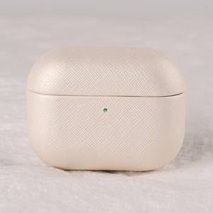 Étui de protection anti-chute pour écouteurs <span class=keywords><strong>AirPods</strong></span> Pro 2 <span class=keywords><strong>3</strong></span>, couleur unie, en cuir, pour <span class=keywords><strong>AirPods</strong></span> 4, disponible en entrepôt US/UE - Product Image 3