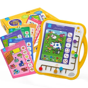 Brinquedos de aprendizagem interativo crianças, placa lógica, máquina educacional