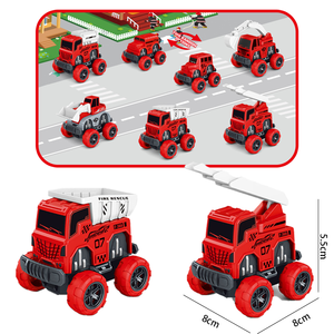 Mini modèle de simulation basé sur le frottement de voiture jouet pour le véhicule tout-terrain d'excavatrice militaire de lutte contre les incendies - Product Image 2