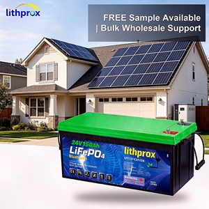แบตเตอรี่ 24V 150AH เกรด A 6K Deep Cycle สำหรับเก็บพลังงานภายในบ้าน พร้อมระบบ Smart BMS ปลั๊ก CE RoHS IP67 รองรับ OEM ODM รุ่น LAF24150 Lifepo4 แบตเตอรี่สำรองพลังงานภายในบ้าน - Product Image 3