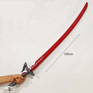 Espada Ninja de Juguete de Anime Dragon Crescent Blade, Pu de 100 cm, Gris, Decoración Realista para el Hogar - Product Image 3