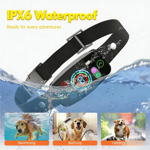 <span class=keywords><strong>Collier</strong></span> <span class=keywords><strong>de</strong></span> <span class=keywords><strong>dressage</strong></span> pour <span class=keywords><strong>chien</strong></span> imperméable, dispositif anti-aboiement intelligent pour chiens - Product Image 3