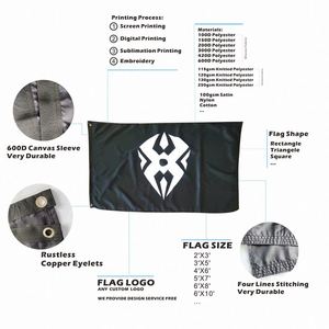 <span class=keywords><strong>Banderas</strong></span> y Pancartas Personalizadas con Impresión Digital en Serigrafía y Sublimación, Diseño Propio, Bandera Personalizada de 3x5 - Product Image 5