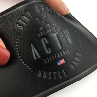Patchs en cuir synthétique, étiquettes pour Jeans, en PU, bonne qualité, prix Direct d'usine, pièces