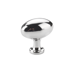 304 Stainless Steel Cabinet Door Handles Oval <b>Single</b> Hole Furniture Knobs for <b>Wardrobe</b> <b>Drawer</b> - Product Image 5