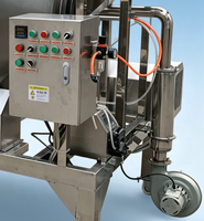 Mélangeur rotatif à tambour entièrement fermé et anti-poussière en acier inoxydable 304 de qualité alimentaire, 200L-500L, avec option de pulvérisation, pour l'aromatisation du thé