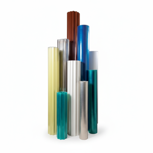 Rouleau de fibre de verre ondulée industrielle translucide verte haute résistance flexible 1,50 x 40 m, panneau FRP opaque pour toiture - Product Image 1