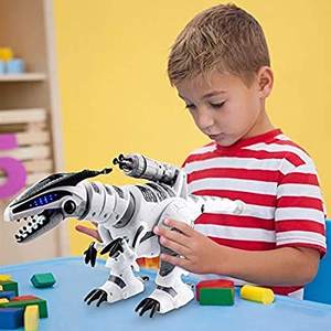 Dinosaure télécommandé, <span class=keywords><strong>robot</strong></span> RC, animaux de compagnie électroniques, mode combat, dinosaures robotiques avec marche, danse, son analogique, jouets robots - Product Image 6