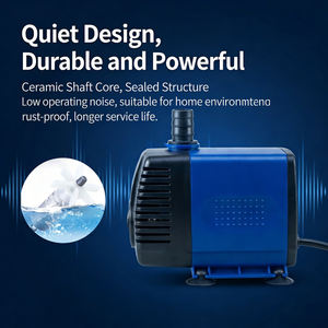 Pompe à eau submersible à débit réglable 60W 3000L/H ultra silencieuse, à économie d'énergie, longue durée de vie pour aquarium, bassin, irrigation - Product Image 3