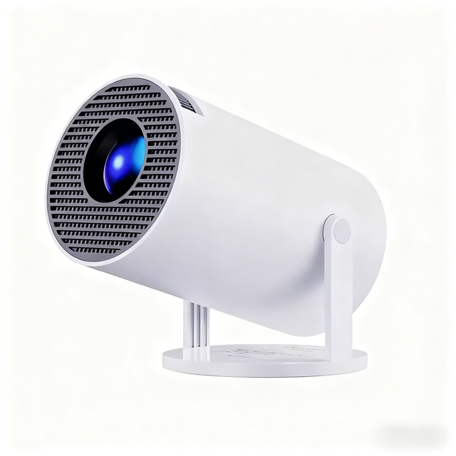 Smartest HY300Pro+ Smart Multimedia Android 14 Dual Wifi 720P LED Outdoor Use Home LCD Portable Mini Projector