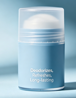 Déodorant Solide Naturel Doux pour la Peau pour Hommes et Femmes Sans Parabènes, Aluminium et Parfums, Parfum Rose et Aloe
