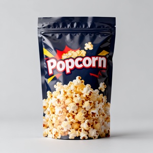 Bolsas de Alimentos Personalizadas con Cierre Hermético y a Prueba de Olores para Envasar Palomitas, Dulces, Arroz y Otros Productos - Product Image 1