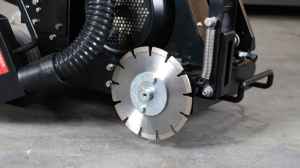 Máquina Cortadora de Concreto de 5.5HP JS-C200, Sierra para Cortar Concreto, Corte de Juntas de Concreto sin Polvo con Aspiradora - Product Image 4