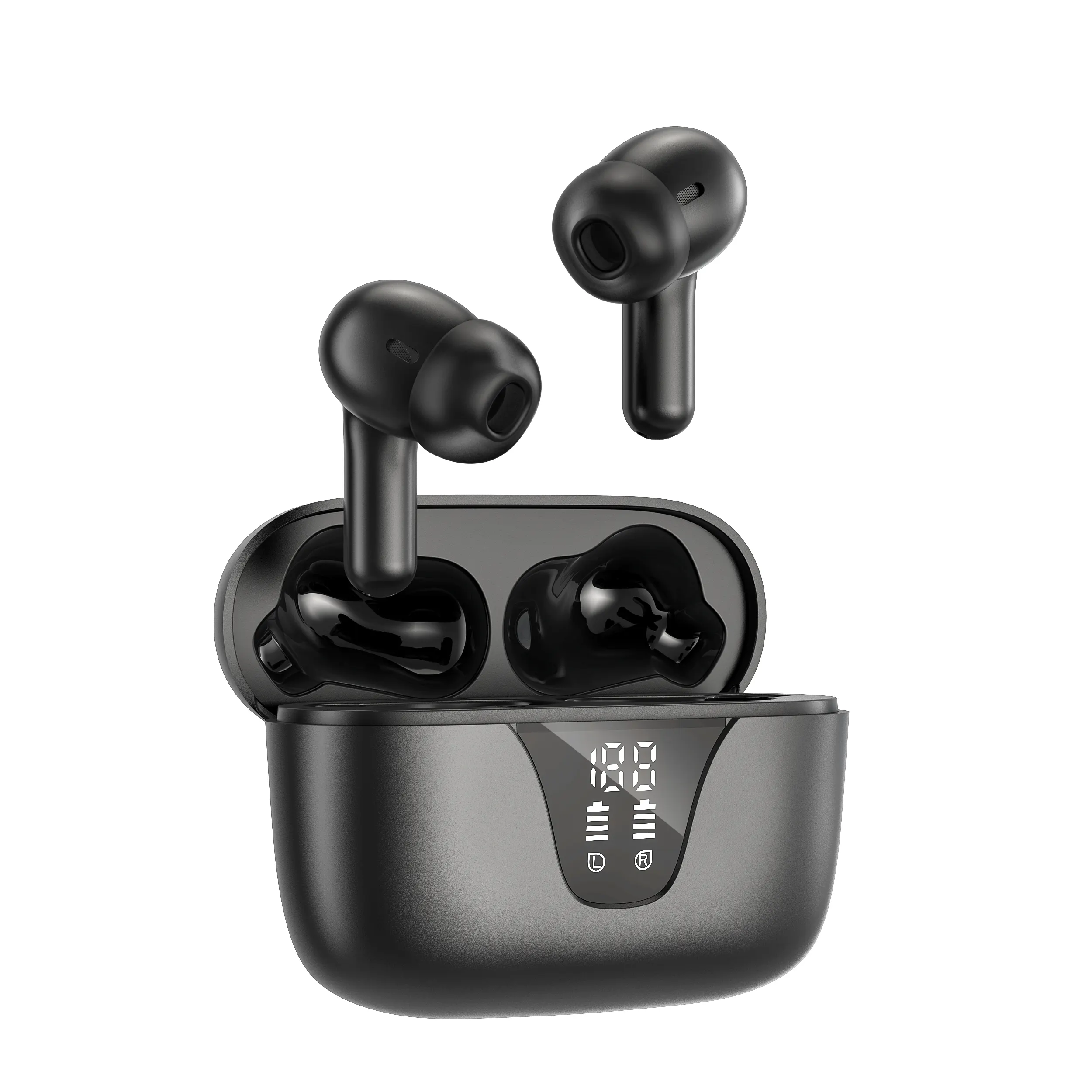 I35 Earphone Mini Buds, Earphone Mini Buds Tahan Air dengan Mikrofon Bt 5.1 Headphone In-Ear untuk Berlari