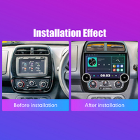 11.8 pouces 2Din Android autoradio pour Renault Kwid 2015-2019 2K QLED écran voiture stéréo lecteur DVD Carplay Android Auto