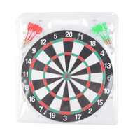 Cible de fléchettes en sisal pour enfants avec zone de notation accrue, jeu de fléchettes professionnel pour l'intérieur