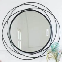 Décoration Murale Métallique 35CM Dropshipping 2025 pour Salon, Art Luxueux et Artisanat Suspendu pour Décoration Intérieure de Maison Luxuriante