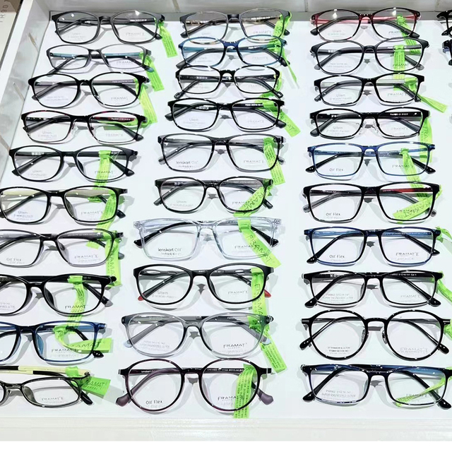 Assorted Ready Random Made Mixed Random Clearance Spectacle Stock Cheap Glasses Acetate Eyewear Optical Eyeglasses Frames