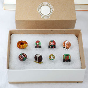 Inductor de anillo magnético de alta potencia con espaciador y estrangulador de modo común base Categoría de producto Inductores Bobinas - Product Image 6