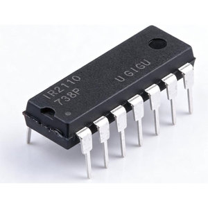 IR2110PBF IR2110 ชิ้นส่วนอิเล็กทรอนิกส์แท้ วงจรรวม 10V~20V 2A 2A DIP-14 ไดรเวอร์เกต RoHS - Product Image 1