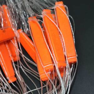 高品质 30 毫米强力渔网 塑料渔网 白色钢丝捕鱼网 - Product Image 3