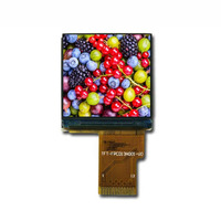 Layar LCD TFT IPS 1,3 Inci Resolusi 240x320 SPI ST7796S Biasanya Hitam Modul Produsen OEM