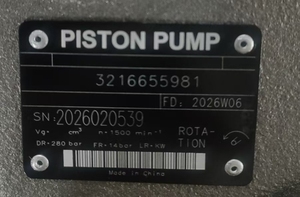 Bomba de Pistones Hidráulicos Serie A10 A10V0 A10VO A10V071 A10VO71 A10V071DFR1/31R-PSC62K02 A10V028DFR1/31R-PSC62N00 - Product Image 3