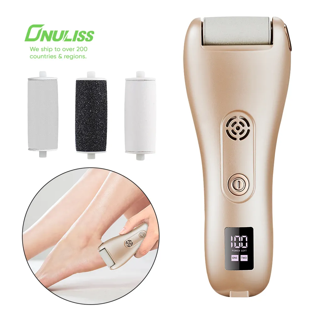 Foot Care Electric Callus Remover Feet Removes Calluses Foot Grinder 3 in 1 Pedicure Kit Electric Foot File Callus Gel Remover