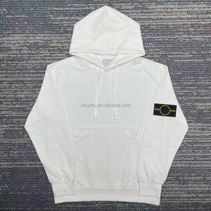 Sweat-shirt de sport à manches longues surdimensionné en <span class=keywords><strong>coton</strong></span> 100% personnalisé 2026, style décontracté, pour homme - Product Image 4