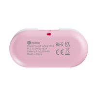 Mini Control Inalámbrico KS54, Control de Bolsillo Portátil para Switch, PC, Teléfono con Macro, Turbo, Vibración Ajustable y Reasignación de Teclas