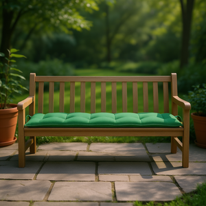 เบาะรองนั่งทรงสี่เหลี่ยมผ้าอ๊อกซ์ฟอร์ดสีเขียวสำหรับสวน ใช้กลางแจ้ง ถอดซักได้ ใช้ได้ทุกฤดู - Product Image 2